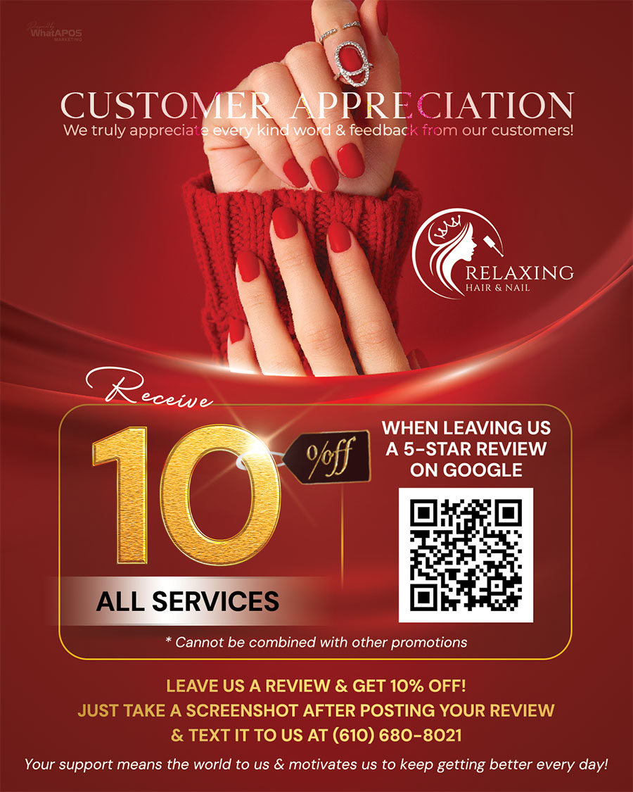 RELAXING HAIR & NAIL